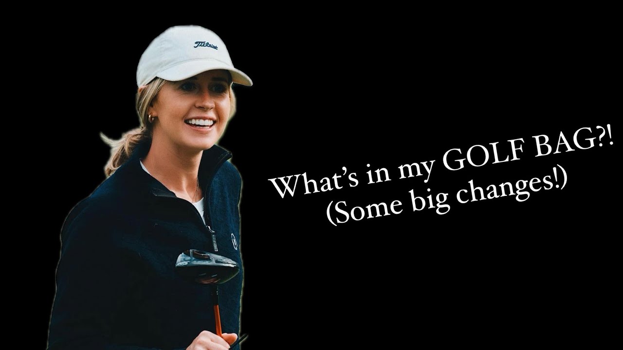TOTALLY UNEDITED GOLF BAG VIDEO! Iona’s ‘what’s in the bag’ !!
